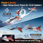 DEERC F-16 RC Plane with Gyro Stabilizer