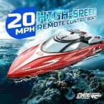 DEERC H120 Fast 20+ MPH RC Racing Boat