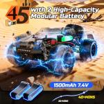 DEERC 1/12 High-Speed 4WD Off-Road RC Truck