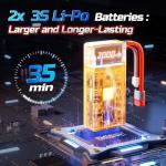 DEERC Fast 1:14 Brushless RC Off-Road Truck