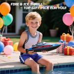 DEERC Fast RC Boat - 20+MPH Racing Fun