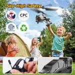 DEERC Remote Control Helicopter with LED Lights
