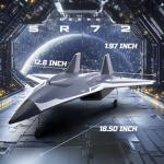 DEERC RC Plane 4-Channel Aerobatic Remote Control Jet