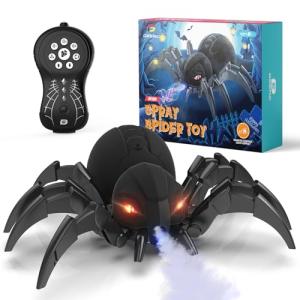 DEERC Remote Control Spider with Spray and Lights