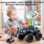 DEERC Amphibious RC Monster Truck with 360° Spin