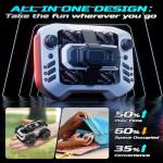 DEERC Amphibious RC Car for Kids - 360° Spins