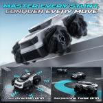DEERC Amphibious RC Car for Kids - 360° Spins