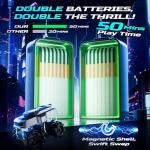 DEERC Amphibious RC Car for Kids - 360° Spins