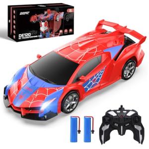 DEERC Transforming RC Spider Car for Kids