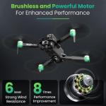 V168 5G HD Camera Drone with GPS and Obstacle Avoidance