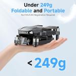 4K Camera Drone with 3 Batteries and FPV