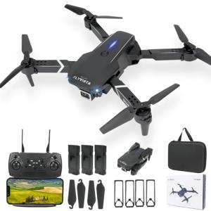 FLYVISTA Mini Drone with 1080P Camera and 3 Batteries