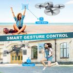 1080P Foldable Drone with Voice Control and Selfies