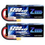 Zeee 2S 5200mAh Lipo Battery with XT60 Plug