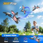 Foam RC Plane Drone for Kids with LED Lights