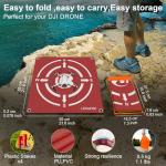 Foldable Drone Landing Pad for DJI Models