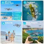 4K GPS Drone with Camera and Gesture Control