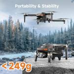 4K Camera Foldable Mini Drone with FPV