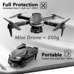 FLYVISTA Mini Drone with 1080P Camera and 3 Batteries