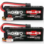 HOOVO 6200mAh 2S Lipo Battery for Drones