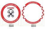 LDARC 250mm Landing Pad & 500mm Racing Gate