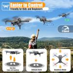 1080P Camera Foldable RC Quadcopter Drone