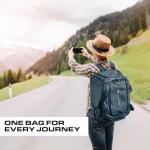 Iceborn Waterproof Camera Backpack for Drones & Laptops