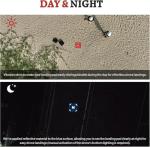 Reflective Nighttime Drone Landing Pad, Waterproof