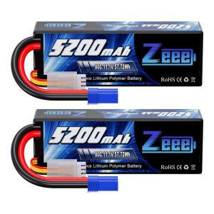 Zeee 3S 5200mAh Lipo Battery with EC5 Connector