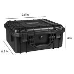 Black Waterproof Hard Case with Custom Foam