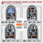 SDYSM Waterproof Camera Backpack for Drones & DSLRs