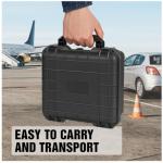 Black Waterproof Hard Case with Custom Foam