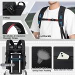 SDYSM Waterproof Camera Backpack for Drones & DSLRs