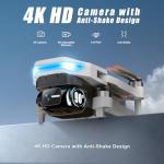 Oddire 4K GPS Drone with Camera and Follow Mode