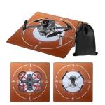 Portable Eco-Friendly Drone Landing Pad - Brown