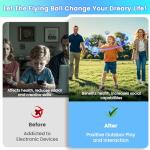 Flying Orb Ball Toy with LED Lights – Fun Mini Drone