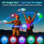 Flying Orb Ball Toy with LED Lights – Fun Mini Drone