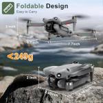 4K PRO Drone for Kids and Adults, 40mins Flight