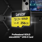 Lexar 256GB UHS-II Micro SD Card for Drones