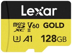 Lexar 128GB Professional Gold Micro SD Card