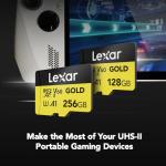 Lexar 128GB Professional Gold Micro SD Card