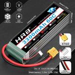 HRB 4S 3300mAh 60C Lipo Battery Pack