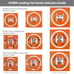 SYMIK LP500 Drone Landing Pad - 20 inch Waterproof