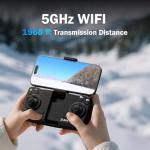 4K GPS Drone for Beginners and Adults, Foldable