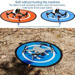 Universal Waterproof Drone Landing Pad - Orange/Blue 55cm