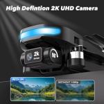 GPS Drone with 2K Camera and Auto Follow