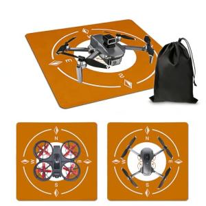 Portable Eco-Friendly Drone Landing Pad - Brown