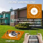 Portable Eco-Friendly Drone Landing Pad - Brown
