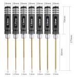Professional 7PCS RC Titanium Hex Screwdriver Set