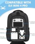 PEKREWS Mini 4 Pro Waterproof Drone Carrying Case